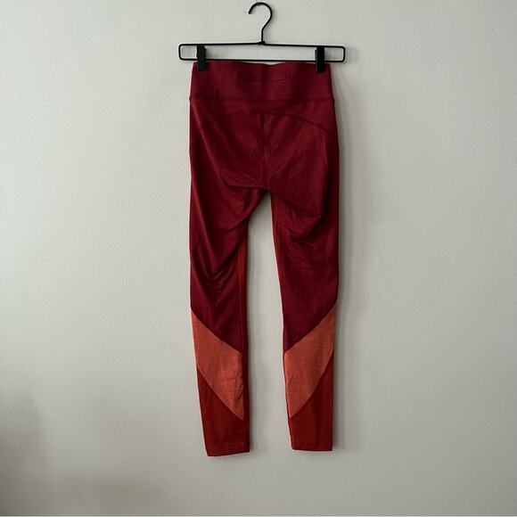 Outdoor Voices Red High Rise Techsweat Zoom Leggings - Picture 4 of 5